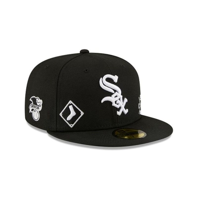 Chicago White Sox Gorra | New Era MLB Multi 59fifty Fitted Cap Mexico - Negros